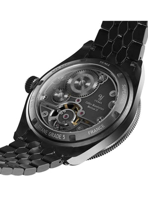 YEMA 野馬 Superman系列 CMM.31 自製機芯限量版陀飛輪鈦金屬腕錶 43mm 12.25.31.66.TE.MT