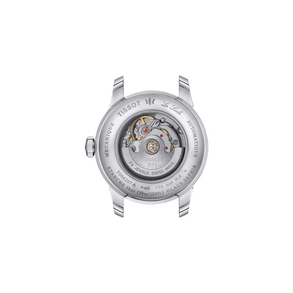 TISSOT 天梭 LE LOCLE 力洛克系列20週年80小時機械女錶 29mm T0062071103601