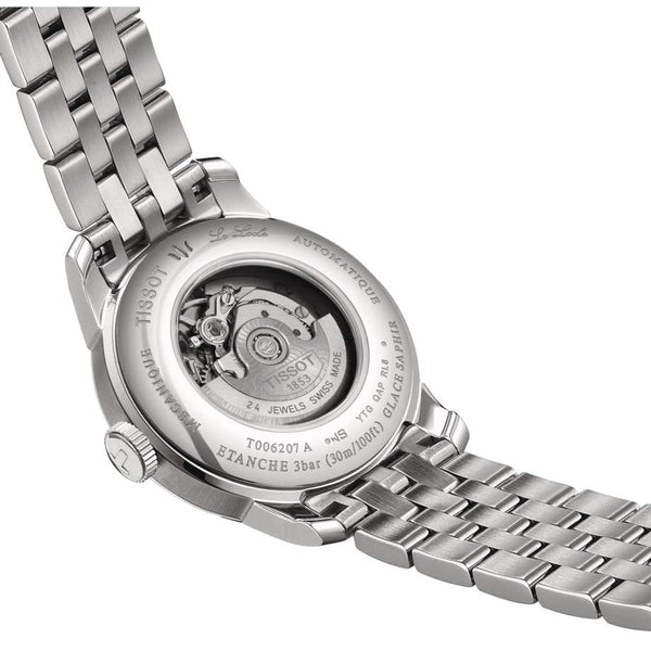 TISSOT 天梭 LE LOCLE 力洛克系列20週年80小時機械女錶 29mm T0062071103601