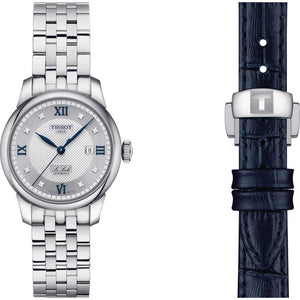 TISSOT 天梭 LE LOCLE 力洛克系列20週年80小時機械女錶 29mm T0062071103601