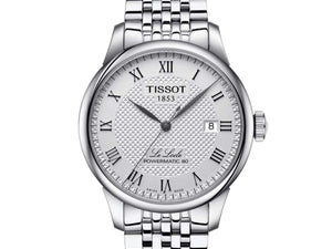 TISSOT 天梭 LE LOCLE 力洛克系列80小時機械錶 39mm T0064071103300 - 新萬國鐘錶