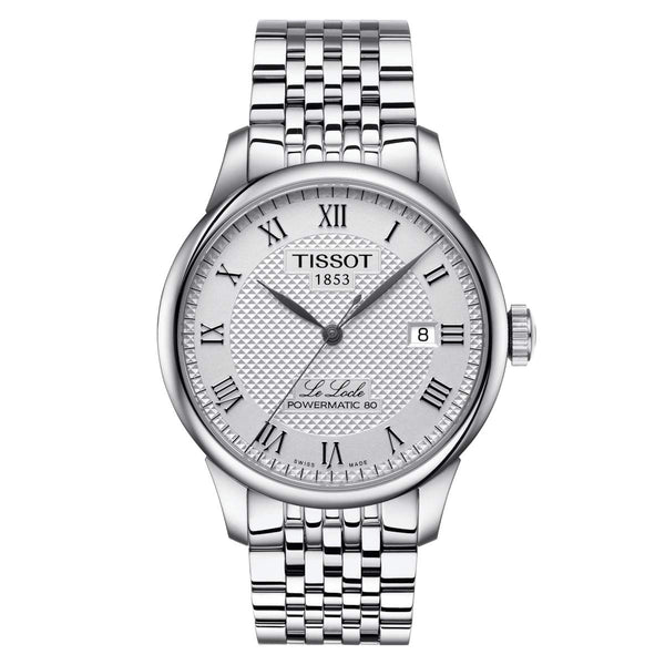 TISSOT 天梭 LE LOCLE 力洛克系列80小時機械錶 39mm T0064071103300 - 新萬國鐘錶