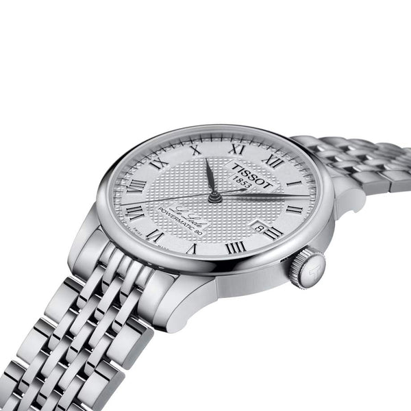 TISSOT 天梭 LE LOCLE 力洛克系列80小時機械錶 39mm T0064071103300 - 新萬國鐘錶