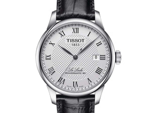 TISSOT 天梭力洛克系列 Powermatic 80 正裝機械錶 39mm T0064071603300 - 新萬國鐘錶