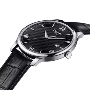 TISSOT 天梭 Tradition 系列男士經典石英腕表 42mm T0636101605800 - 新萬國鐘錶