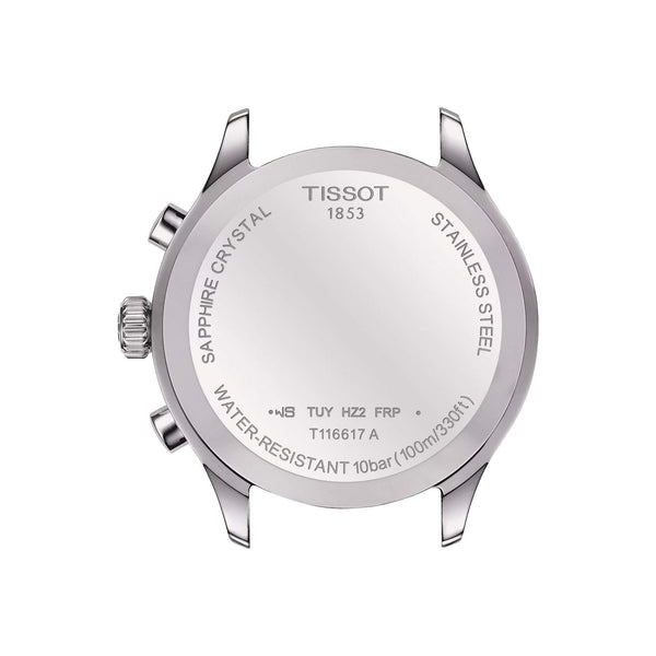 TISSOT 天梭 Chrono XL 韻馳系列經典石英計時腕錶 45mm T1166171109200