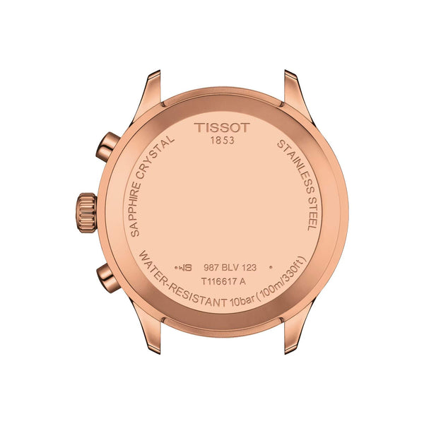 TISSOT 天梭 Chrono XL 韻馳系列經典石英計時腕錶 45mm T1166173604200