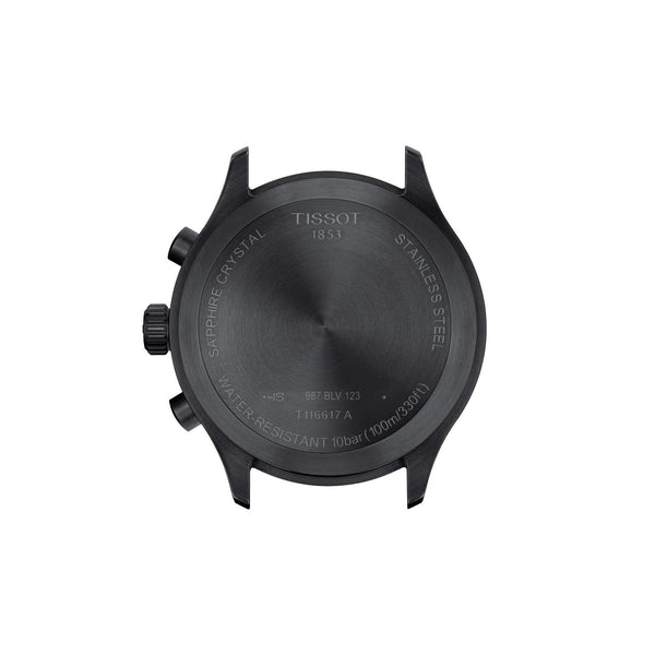 TISSOT 天梭 Chrono XL 系列PVD黑色石英計時碼錶 45mm T1166173605203