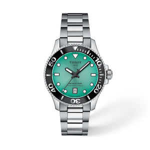 TISSOT 天梭 SEASTAR 1000 海星系列300米潛水石英錶 36mm T1202101109100