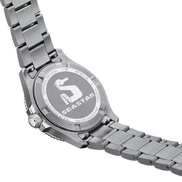 TISSOT SEASTAR 1000 天梭海星系列300米潛水石英錶 40mm T1204101105100