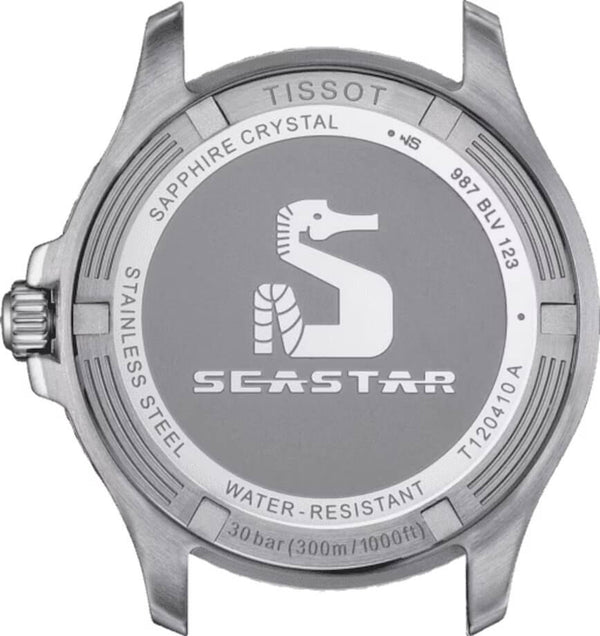 TISSOT SEASTAR 1000 天梭海星系列300米潛水石英錶 40mm T1204101105100