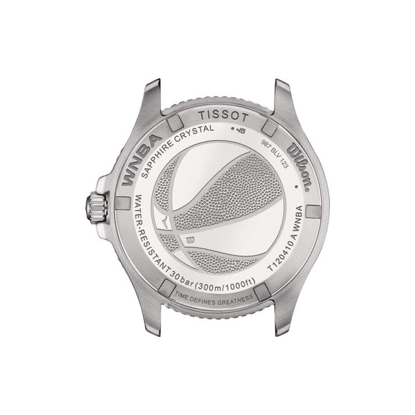 TISSOT 天梭 Seastar 海星系列300米WNBA威爾森美國女職籃特別版 40mm T1204101701100