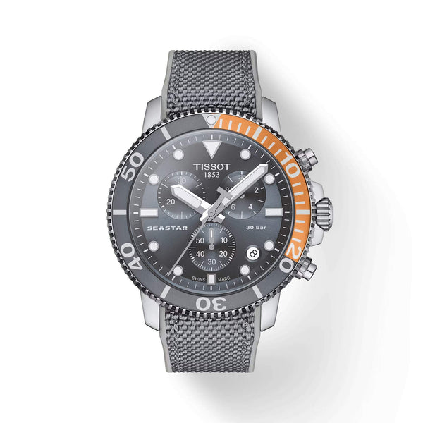 TISSOT SEASTAR 1000 天梭海星系列計時300米潛水錶 T1204171708101