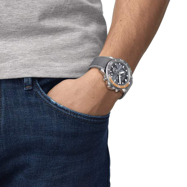 TISSOT SEASTAR 1000 天梭海星系列計時300米潛水錶 T1204171708101