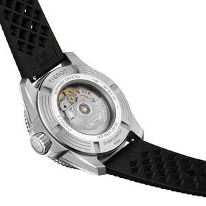 TISSOT 天梭 SEASTAR 2000 海星系列專業級600米80小時陶瓷潛水機械錶 44mm T1209071728100