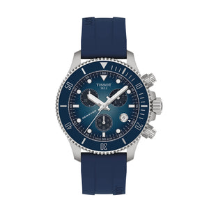 TISSOT 天梭 SEASTAR 1000 海星系列石英計時300米潛水錶 38mm T1202171704100