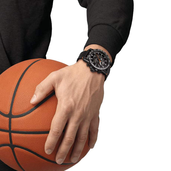TISSOT SUPERSPORT CHRONO 天梭三眼計時石英手錶籃球版本 45.5mm T1256173608100