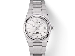 TISSOT 天梭 PRX 系列80小時自動款復古時尚機械腕錶 35mm T1372071111100