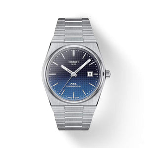 TISSOT 天梭 PRX 系列80小時自動機械腕錶漸變黑 40mm T1374071105101