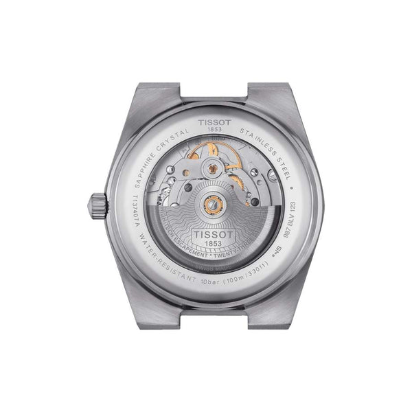 TISSOT 天梭 PRX Powermatic 80 復古時尚機械腕錶薄荷面 40mm T1374071109101