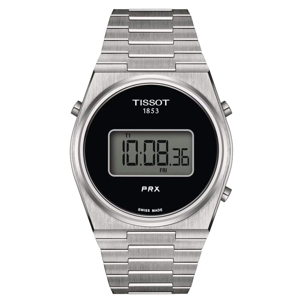TISSOT 天梭 PRX Digital 數位石英腕錶 40mm T1374631105000