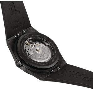 TISSOT 天梭 PRX 系列80小時自動款 Carbon 鍛造碳纖維機械腕錶 40mm T1379079720100