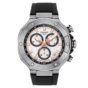 TISSOT 天梭 T-Race 競速運動系列三眼石英計時碼錶 T1414171701100