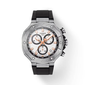 TISSOT 天梭 T-Race 競速運動系列三眼石英計時碼錶 T1414171701100