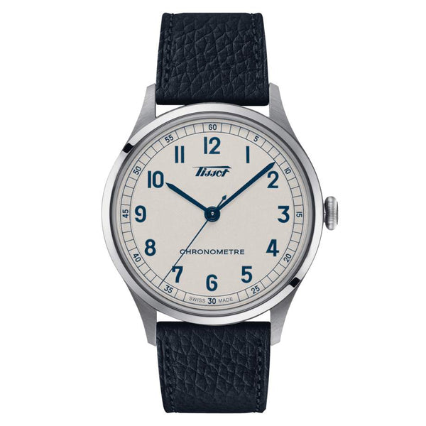 TISSOT 天梭 Heritage 1938 傳承系列復刻經典COSC天文台認證機械錶 39mm T1424641603200