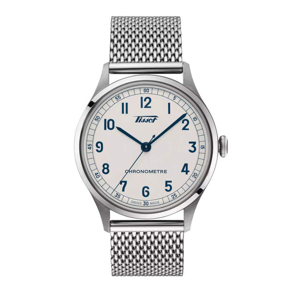 TISSOT 天梭 Heritage 1938 傳承系列復刻經典COSC天文台認證機械錶 39mm T1424641603200