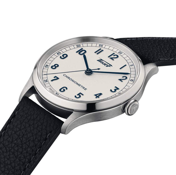 TISSOT 天梭 Heritage 1938 傳承系列復刻經典COSC天文台認證機械錶 39mm T1424641603200
