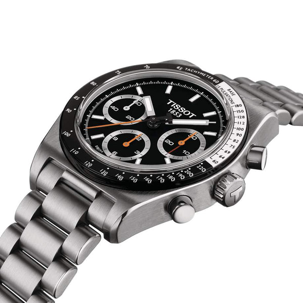 TISSOT 天梭 PR516 1970年復刻計時手上鏈腕錶 41mm T1494592105100