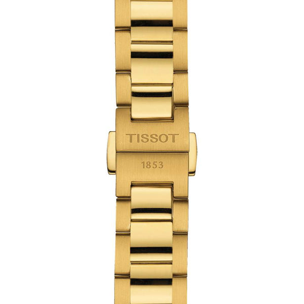 TISSOT 天梭 PR100系列 經典時尚PVD黃金石英女錶 34mm T1502103302100