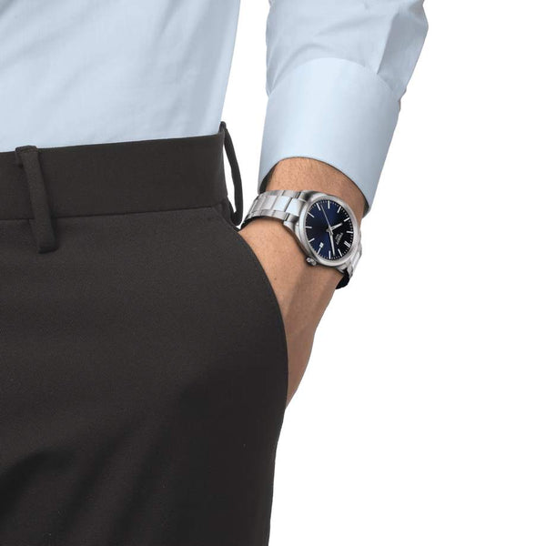 TISSOT 天梭 PR100系列 經典時尚石英男錶 40mm T1504101104100