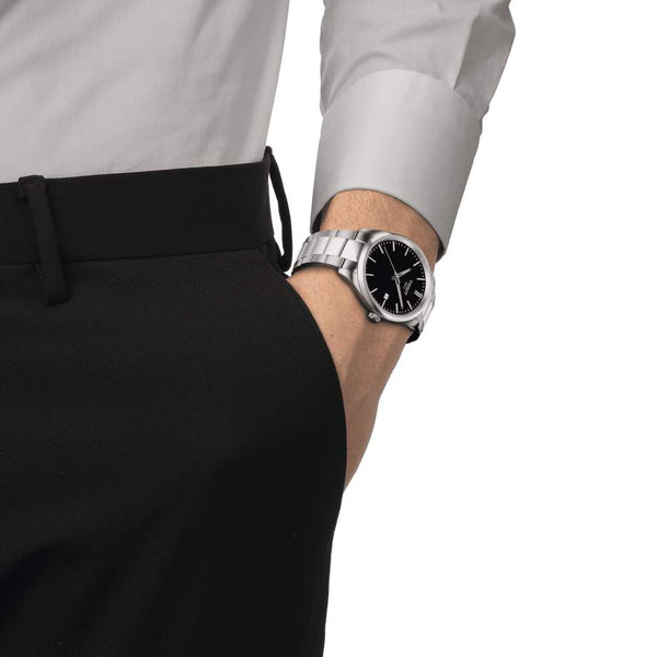 TISSOT 天梭 PR100系列 經典時尚石英男錶 40mm T1504101105100