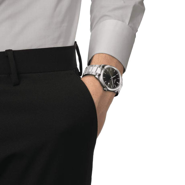 TISSOT 天梭 PR100系列 經典時尚石英男錶 40mm T1504101109100