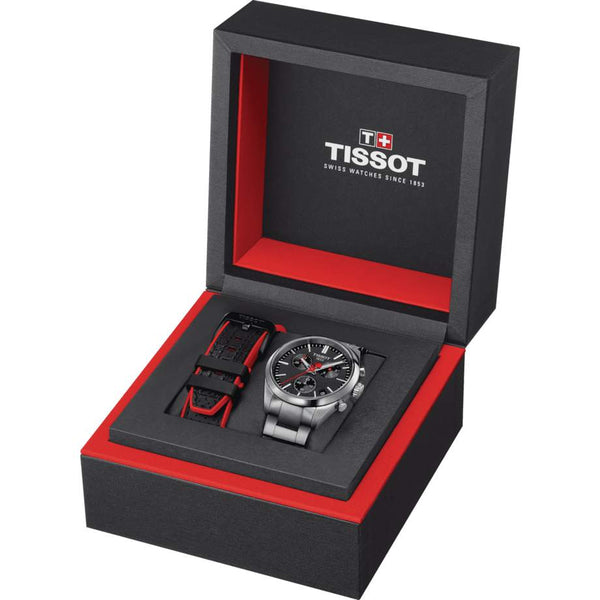 TISSOT 天梭 PR100系列 Vuelta 2024 環西自行車款計時碼石英錶 40mm T1504171105101