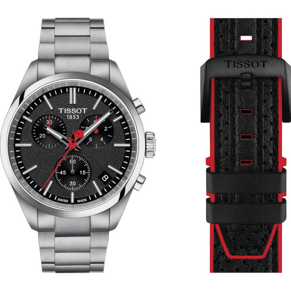 TISSOT 天梭 PR100系列 Vuelta 2024 環西自行車款計時碼石英錶 40mm T1504171105101