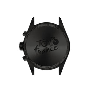 TISSOT 天梭 PR 100 Tour de France 環法特別版PVD黑色石英計時腕錶 T1504173705700