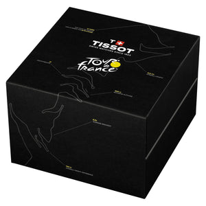 TISSOT 天梭 PR 100 Tour de France 環法特別版PVD黑色石英計時腕錶 T1504173705700