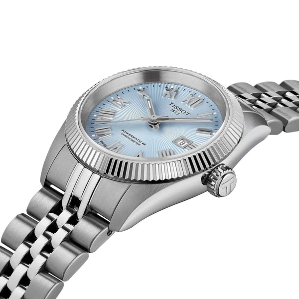 TISSOT 天梭 BALLADE 寶環系列天文台認證自動機械腕錶 30mm T1562081135300