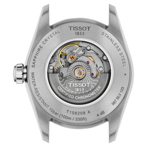 TISSOT 天梭 BALLADE 寶環系列玫瑰金PVD天文台認證自動機械腕錶 30mm T1562082203300