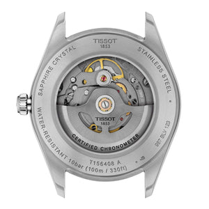 TISSOT 天梭 BALLADE 寶環系列80小時動力儲存天文台認證自動機械腕錶 39mm T1564081109300