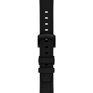 TISSOT 天梭 T-Race 競速運動系列三眼計時黑色PVD石英錶 38mm T1418173705100