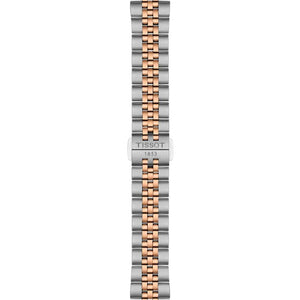 TISSOT 天梭 BALLADE 寶環系列玫瑰金PVD天文台認證自動機械腕錶 30mm T1562082203300