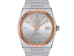 TISSOT 天梭 PRX 系列80小時自動款機械腕錶18k玫瑰金錶圈 40mm T9314074103100