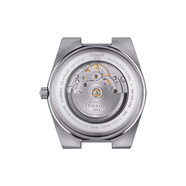 TISSOT 天梭 PRX 系列80小時自動款機械腕錶 18k黃金錶圈 T9314074103101
