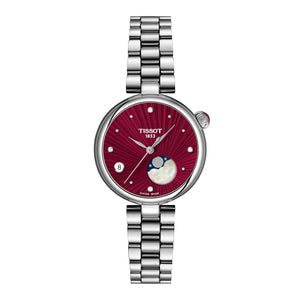 TISSOT 天梭 Desir 系時尚月相鑽石石英女士腕錶 28mm T152.223.11.426.00 T1522231142600