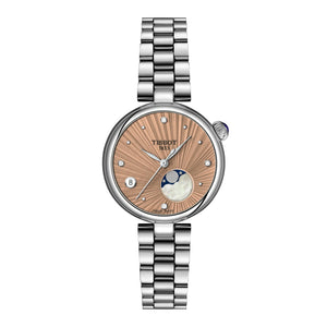 TISSOT 天梭 Desir 系時尚月相鑽石石英女士腕錶 28mm T152.223.11.546.00 T1522231154600