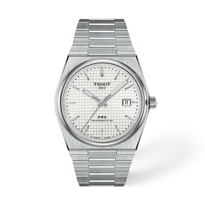 TISSOT 天梭 PRX 系列 Powermatic 80 珍珠母貝自動機械腕錶 40mm T137.407.11.111.00